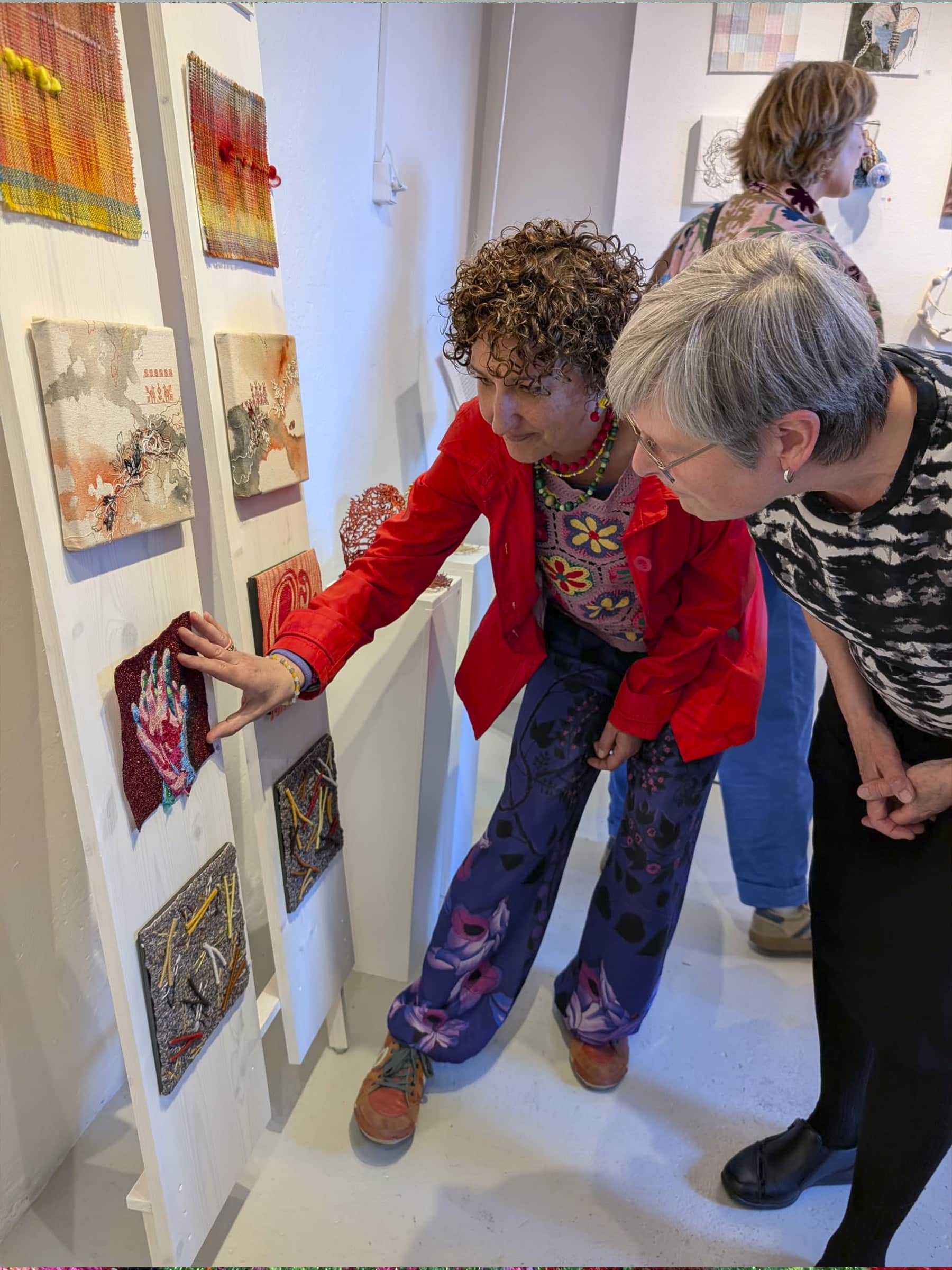 Stine Jylov udstilling tekstilkunst